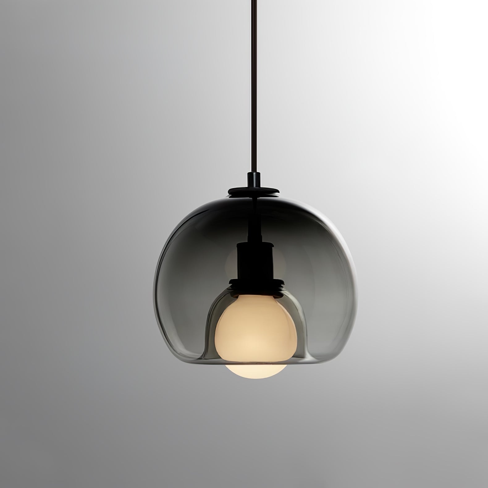 Eres | Elegante Moderna Lampada a Sospensione Minimalista in Metallo e Vetro 9