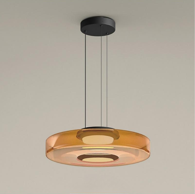 VetroBauhaus | Classica Elegante Lampada a Sospensione in Vetro 0