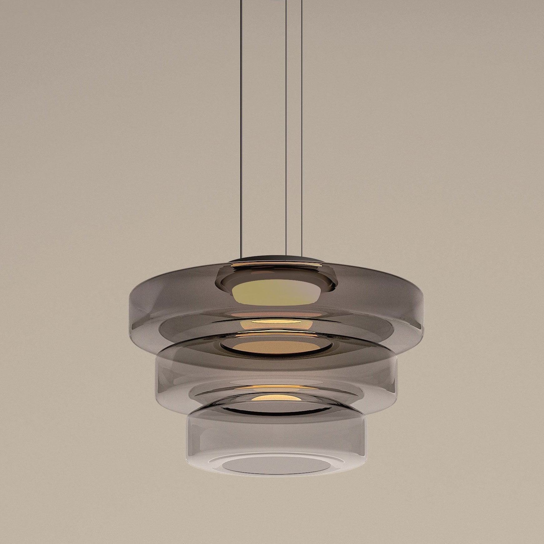 VetroBauhaus | Classica Elegante Lampada a Sospensione in Vetro 10