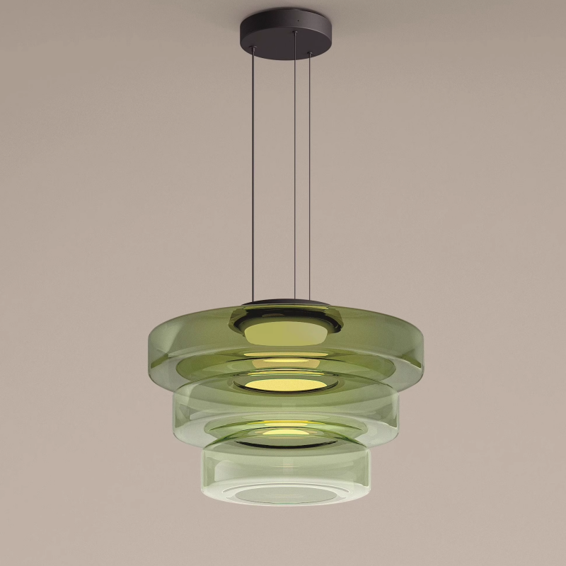 VetroBauhaus | Classica Elegante Lampada a Sospensione in Vetro 11