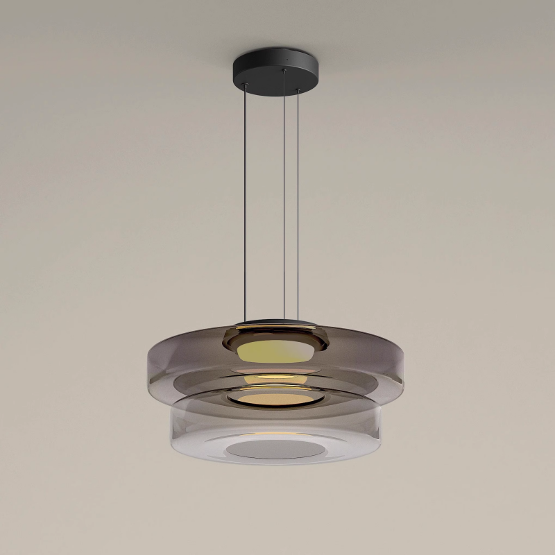 VetroBauhaus | Classica Elegante Lampada a Sospensione in Vetro 12