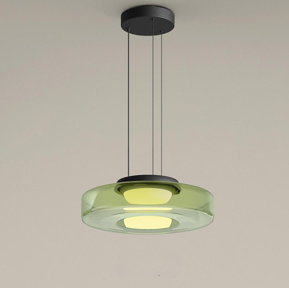 VetroBauhaus | Classica Elegante Lampada a Sospensione in Vetro 7
